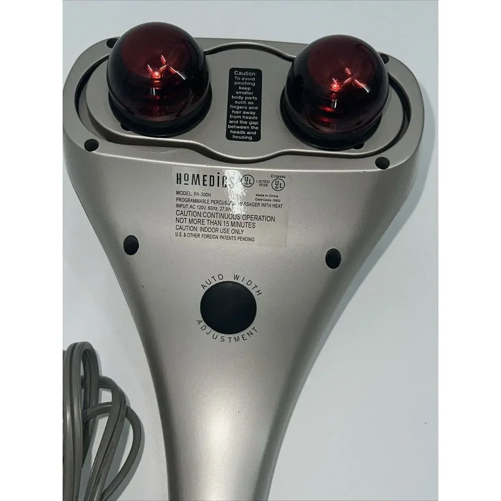 Homedics Therapist Select Deluxe Programmable Percussion Massager w/Heat‎ PA200H